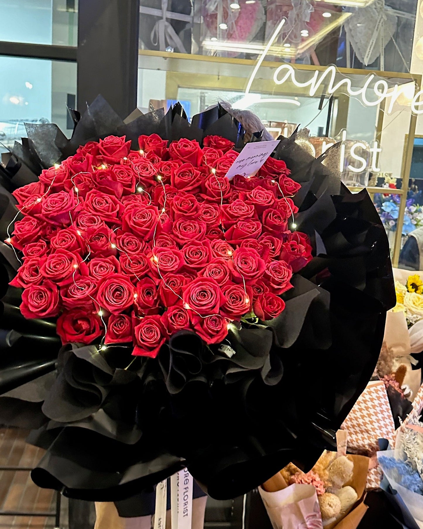 52 Stems Red Rose Bouquet|Rosé Romance