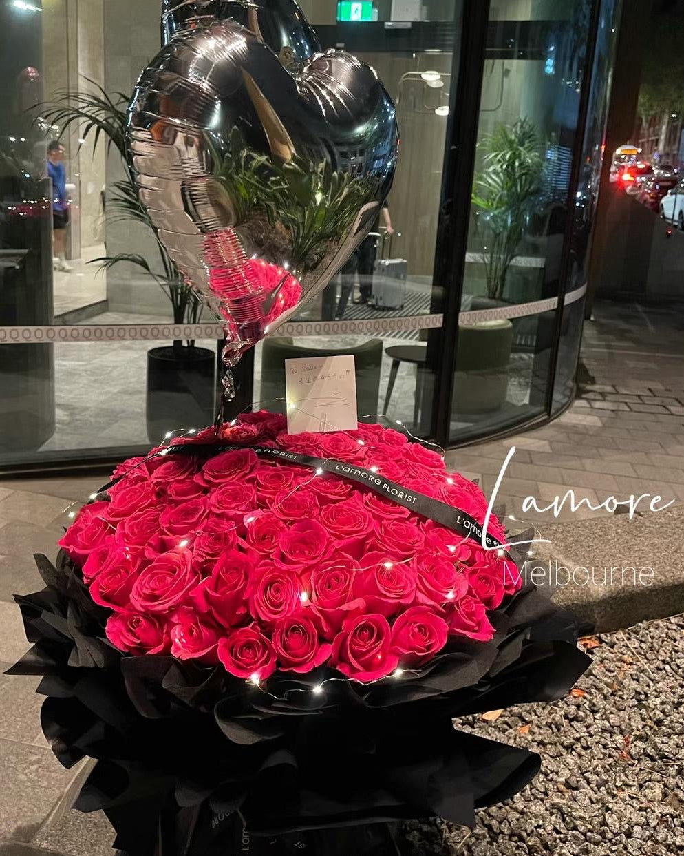 99 Stems Floyd Rose Bouquet|Blush Desire