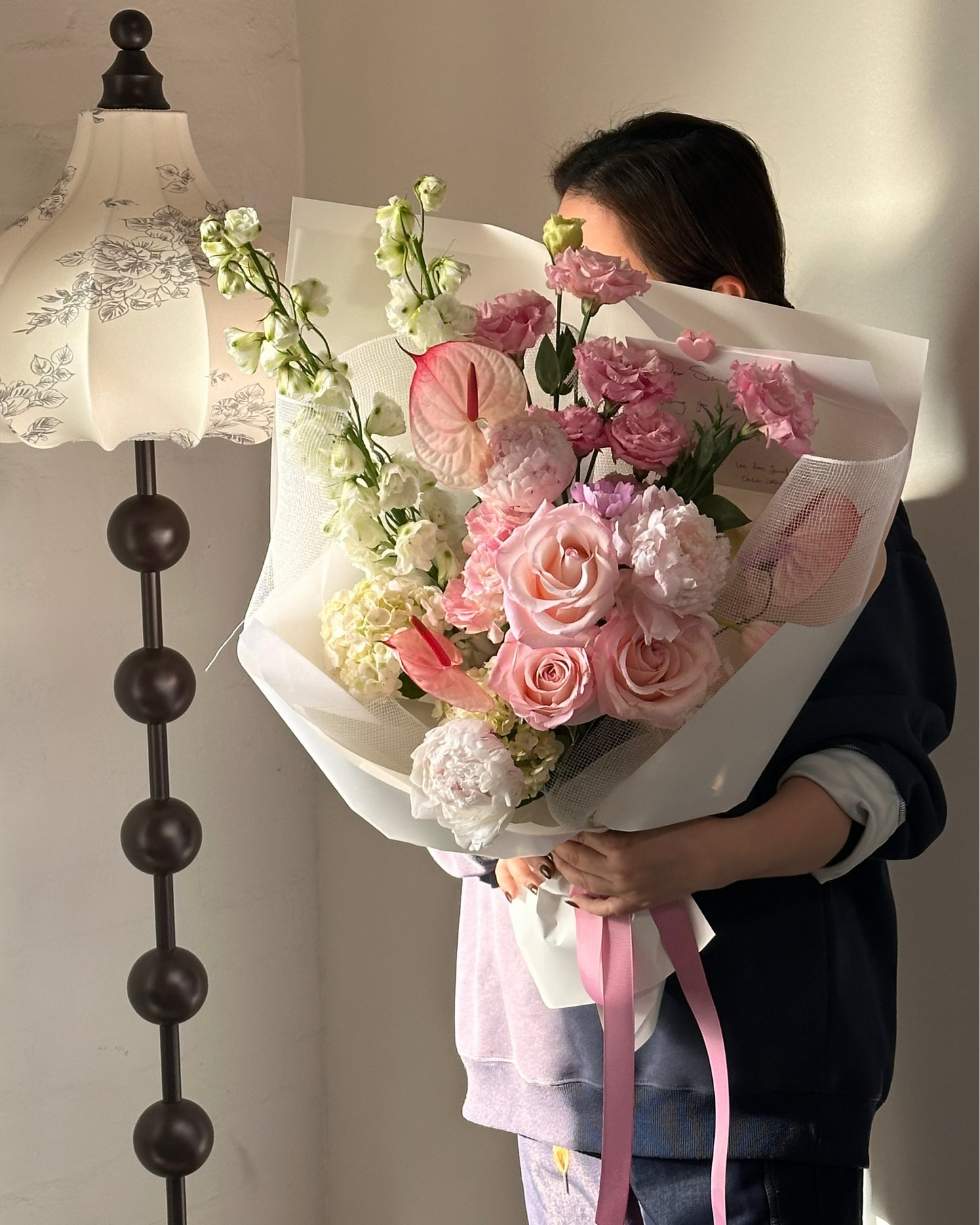 Blush Melody | Pink & White Bouquet