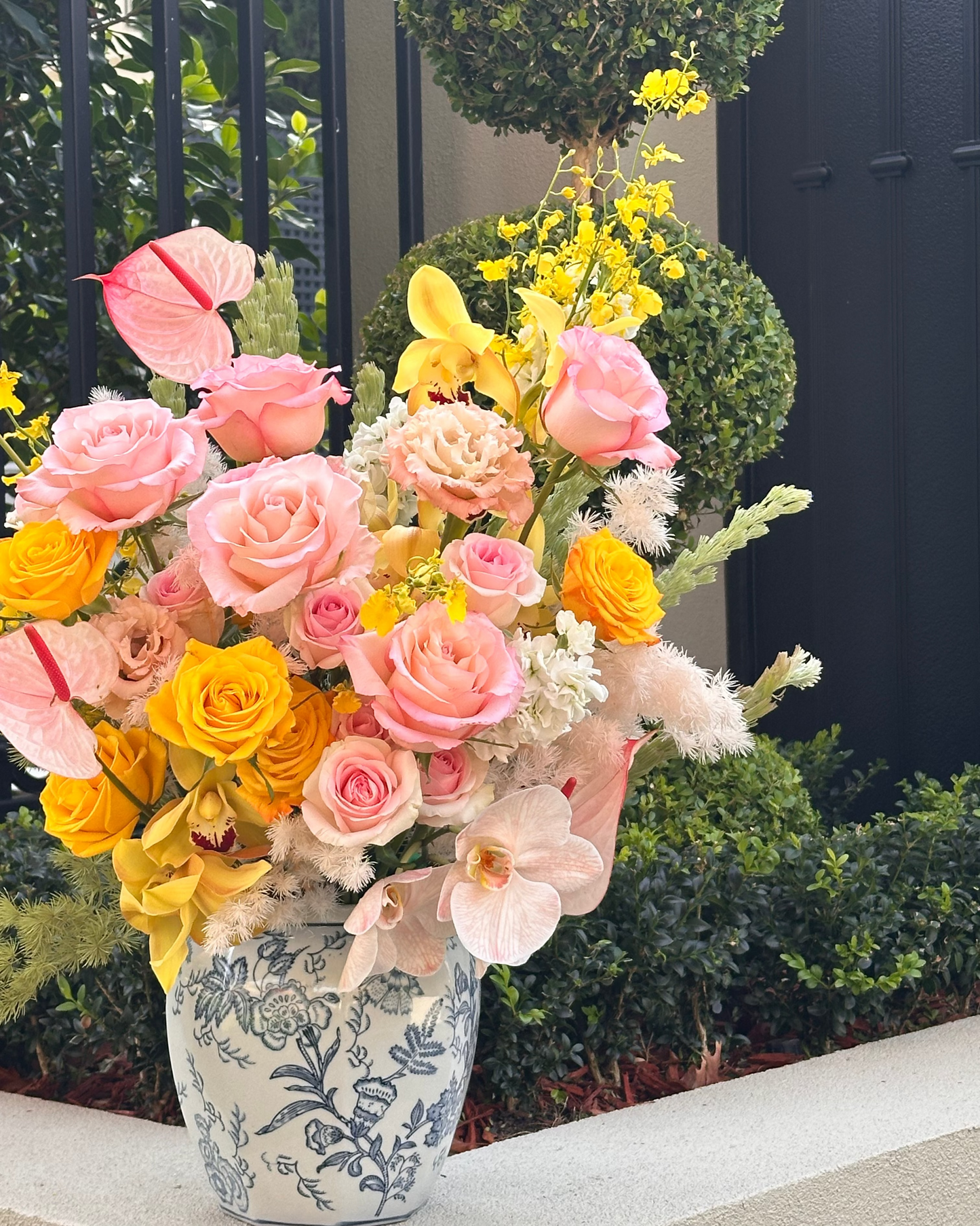 Sunburst Vase Arrangement