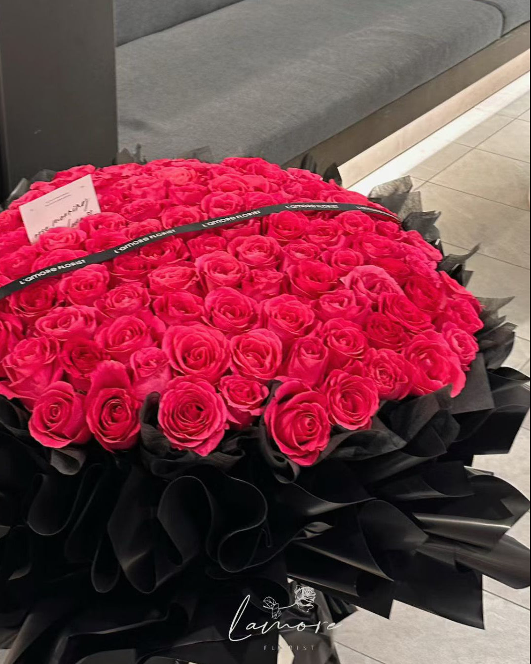 Blush Desire|52 Stems Floyd Rose Bouquet