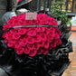 99 Stems Floyd Rose Bouquet｜Blush Desire