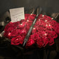 52 Stems Red Rose Bouquet｜Rosé Romance
