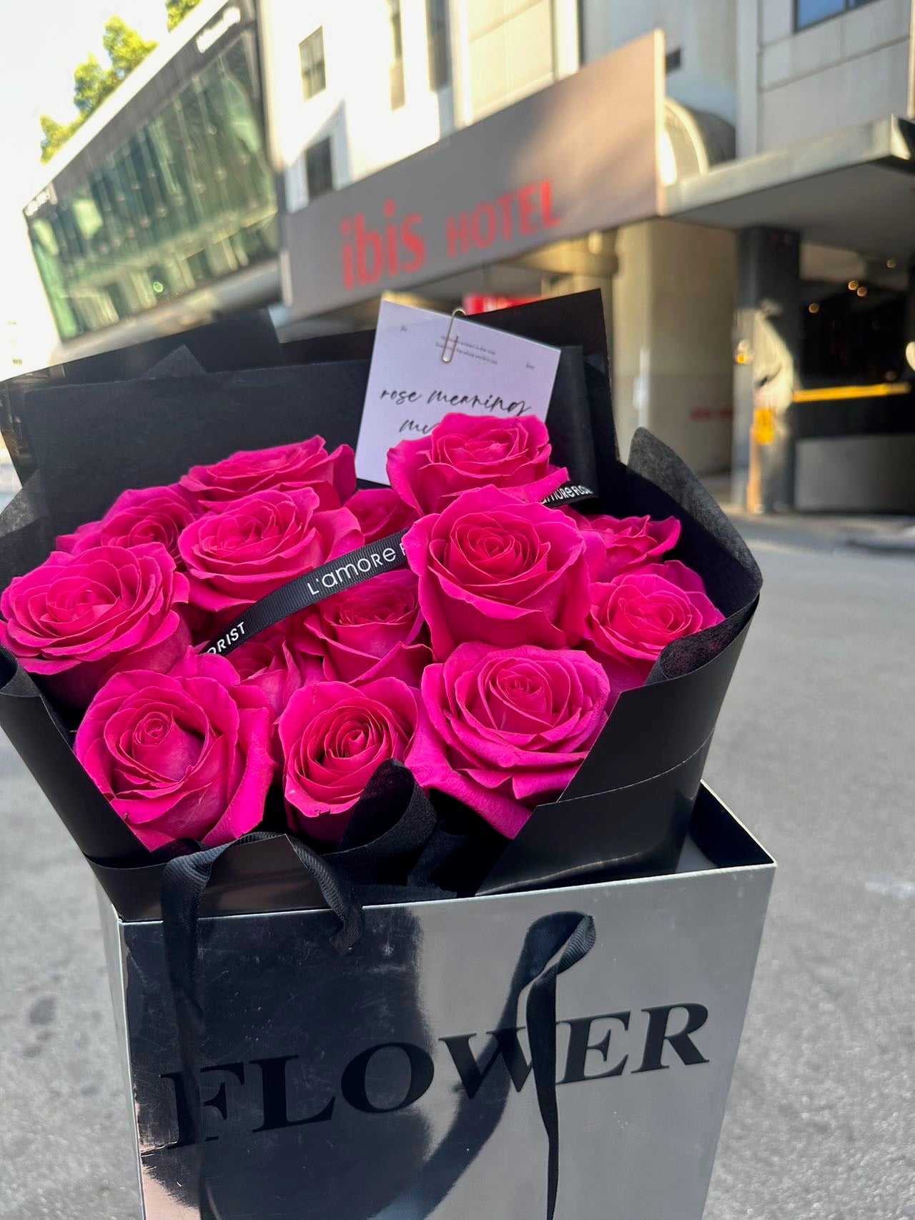 Floyid Pink Rose Bouquet