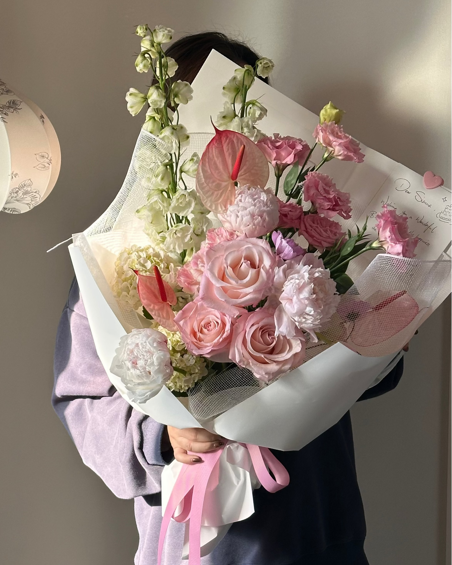 Blush Melody | Pink & White Bouquet