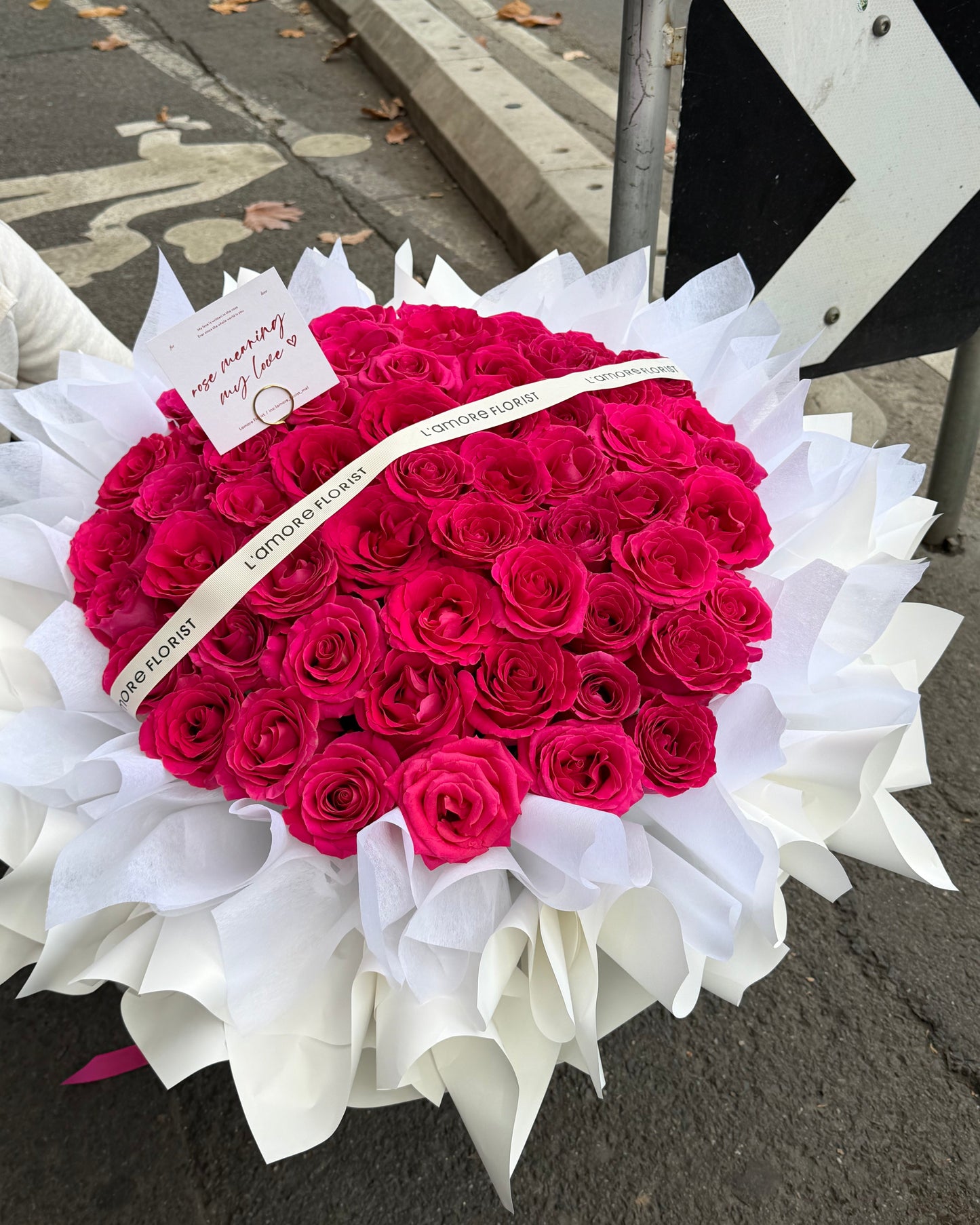 52 Stems Floyd Rose Bouquet | Blush Desire