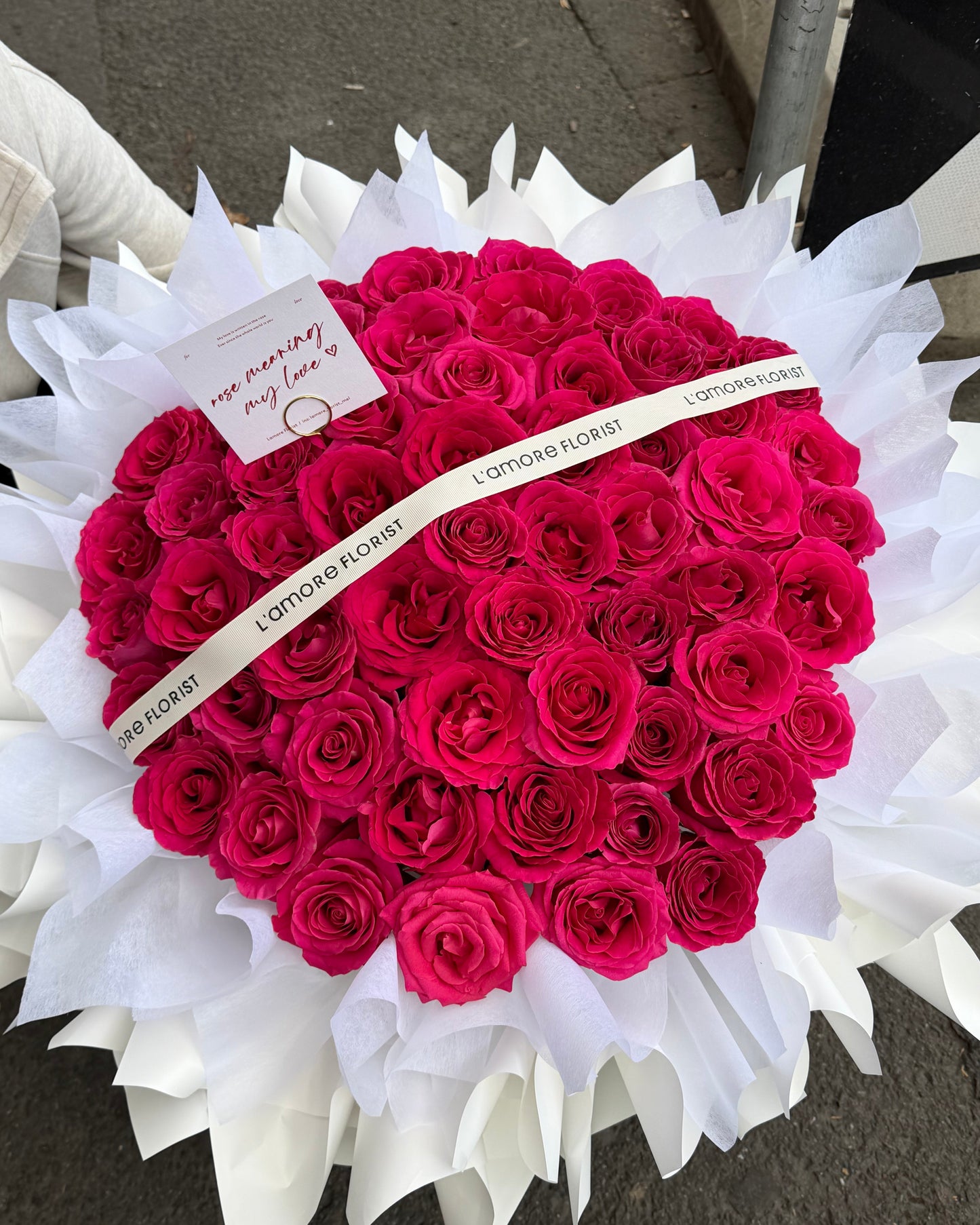 52 Stems Floyd Rose Bouquet | Blush Desire