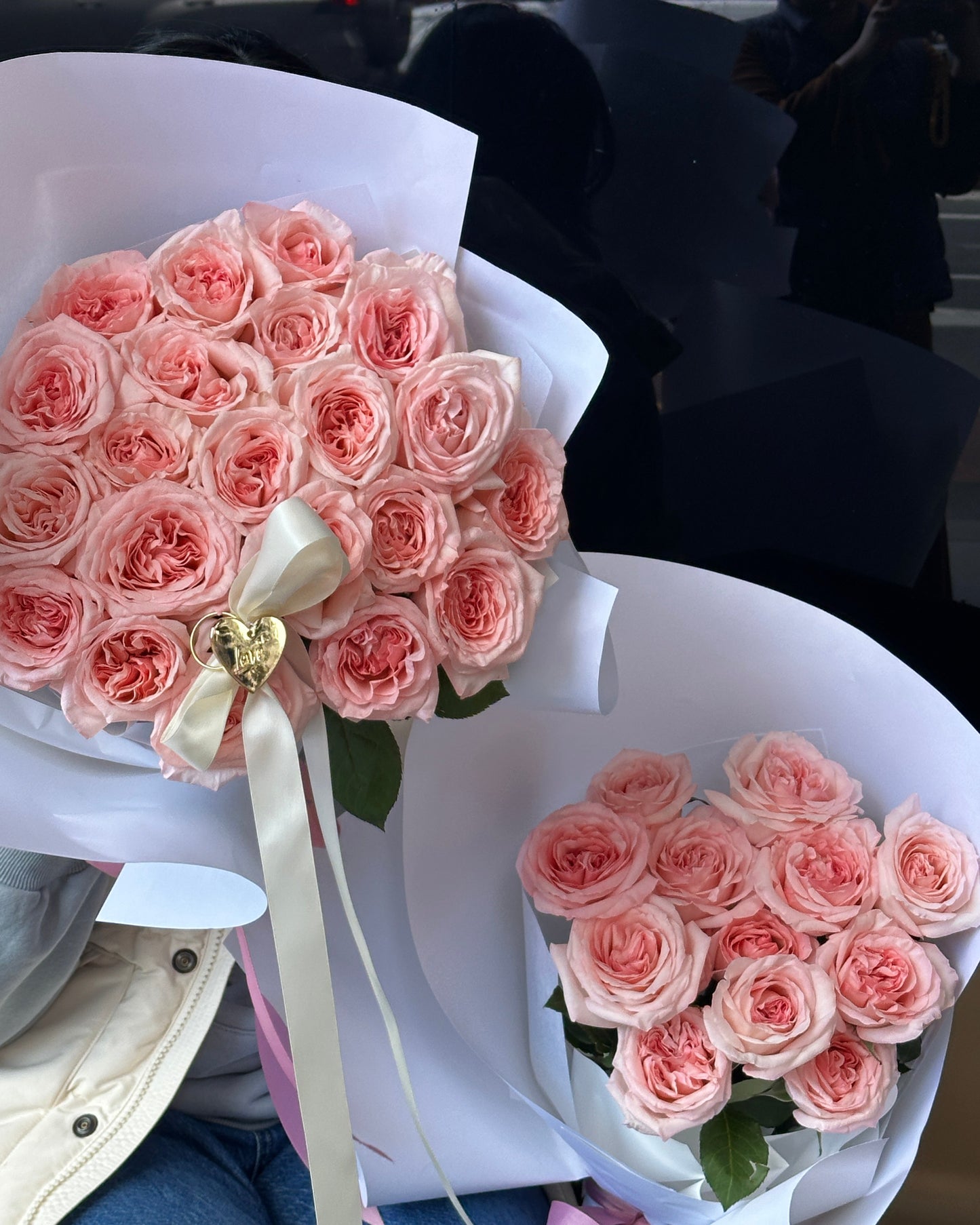 Lychee Rose Bouquet｜21 stems