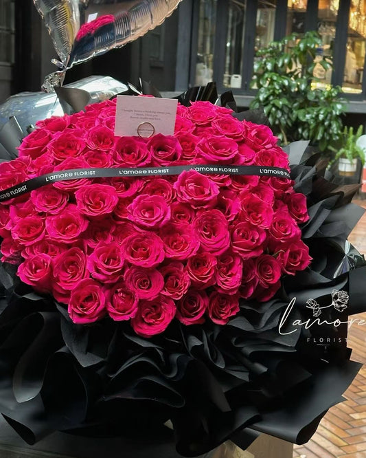 Blush Desire｜52 Stems Floyd Rose Bouquet