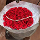 Rosé Romance｜33 Stem Red Rose Bouquet